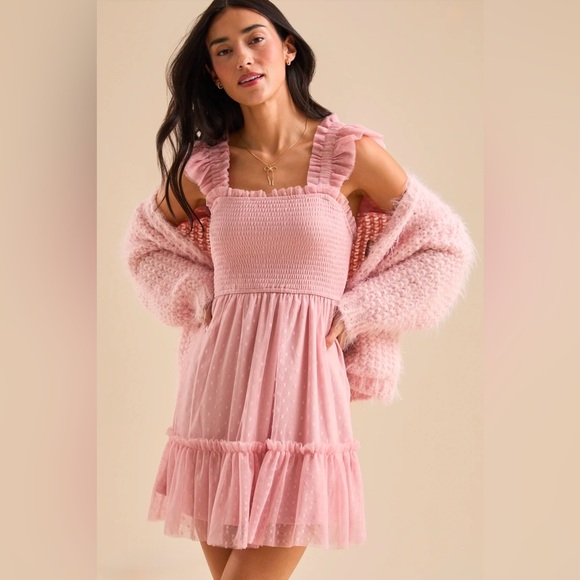 NWT Altar’d State Iyla Eyelet Dress - Picture 2 of 7